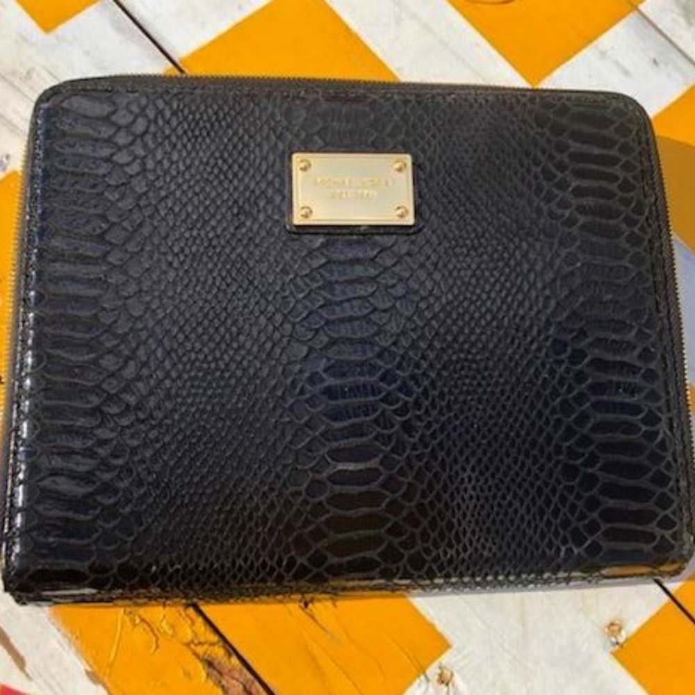 Michael Kors Snakeskin iPad Case